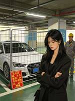 佔我車位？我打鐵籠把車鎖死