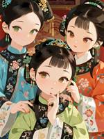 冷苑采女不爭寵，偏被全宮當祥瑞