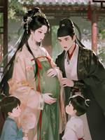 不舉夫君兒孫滿堂了