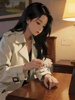 床頭油畫換掉我八年婚姻